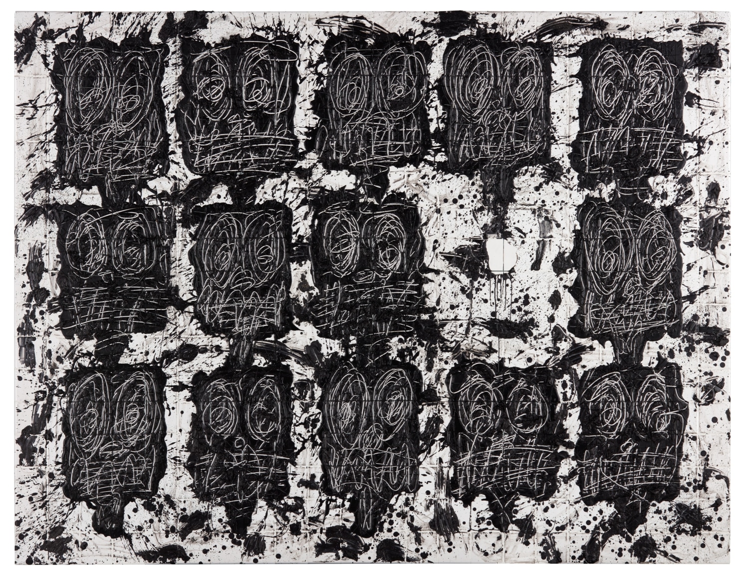 Rashid Johnson The Crowd,&nbsp;2016