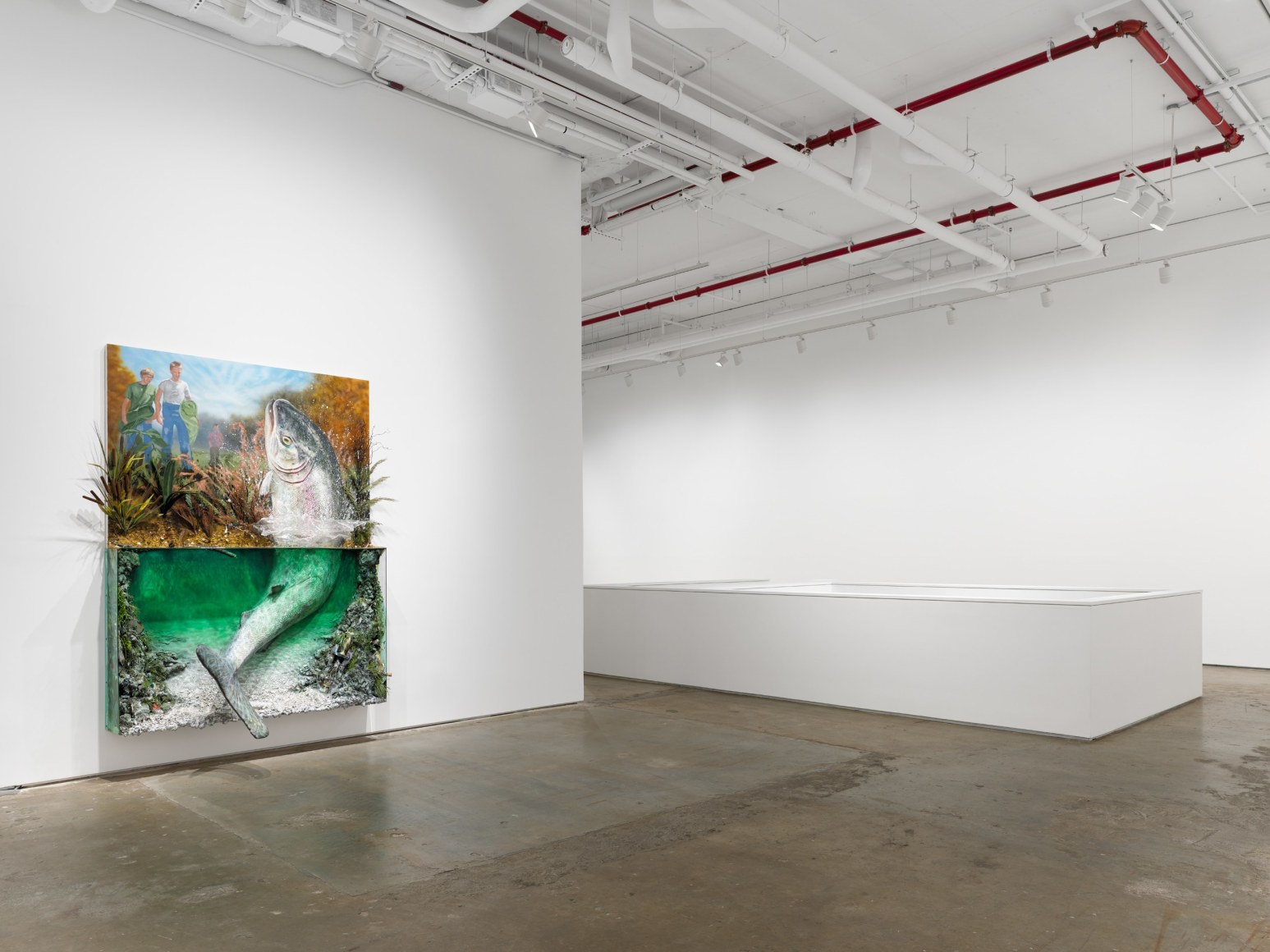 Installation view: Trey Abdella, Under the Skin, Vito Schnabel Gallery, New York, NY, 2023; Artwork © Trey Abdella; Photo by Shark Senesac; Courtesy the artist and Vito Schnabel Gallery