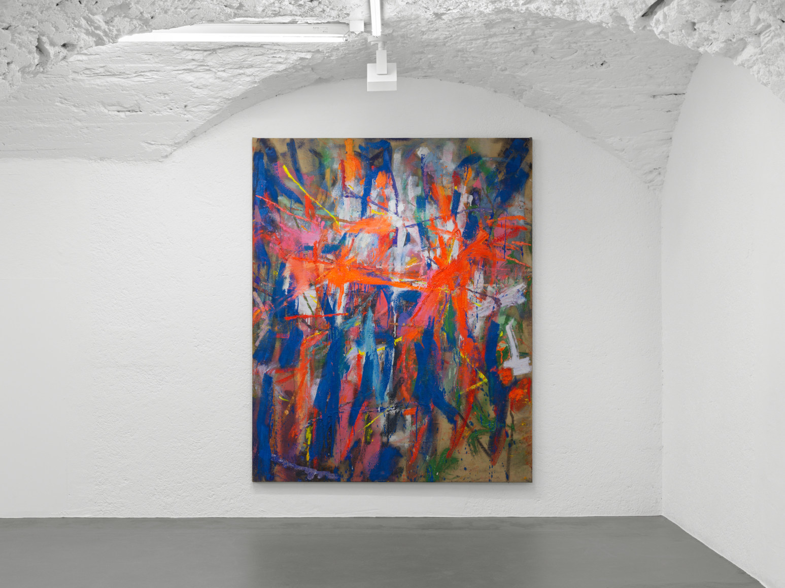 An installation view of Spencer Lewis's exhibition