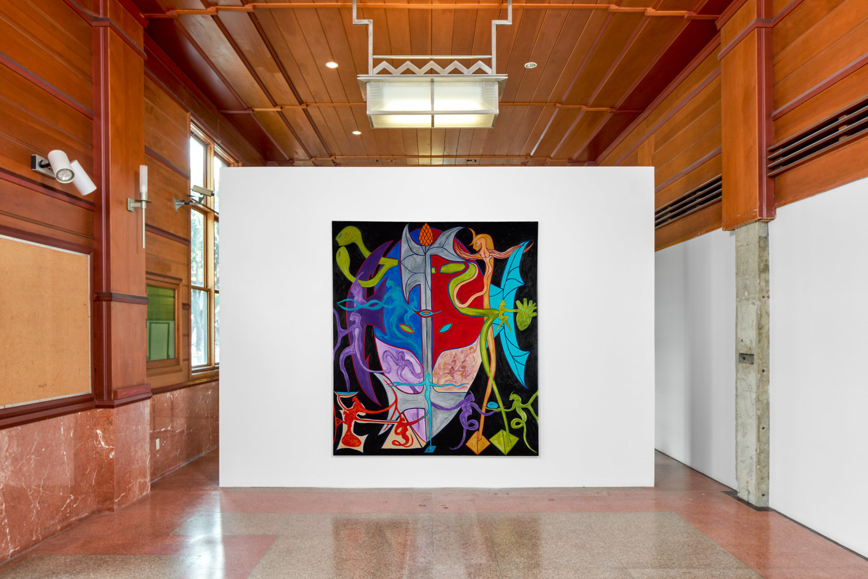 Installation image of painting