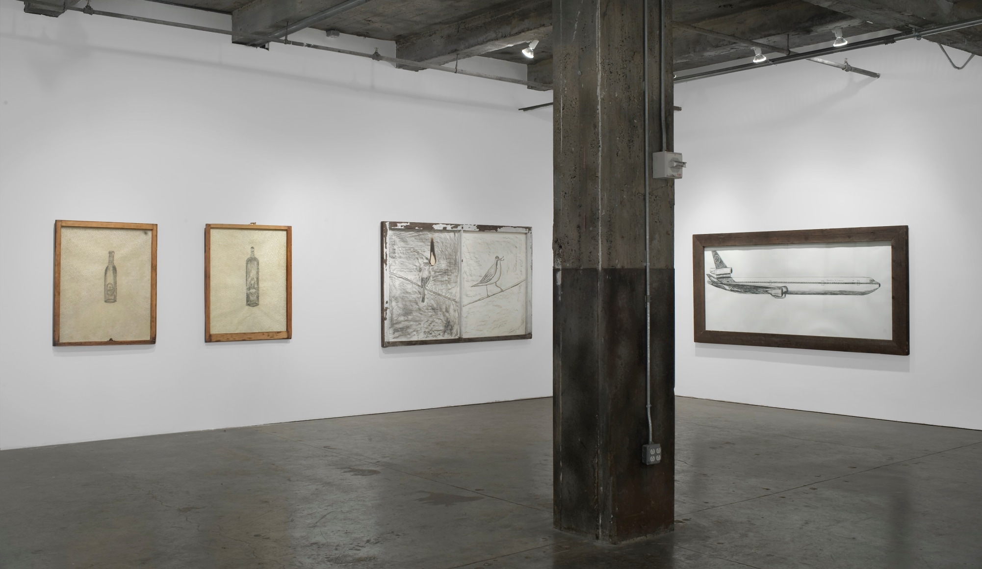 Installation view, Vahakn Arslanian, Jesus Loves Captain Sully Sullenberger, Maccarone Gallery, New York, 2009