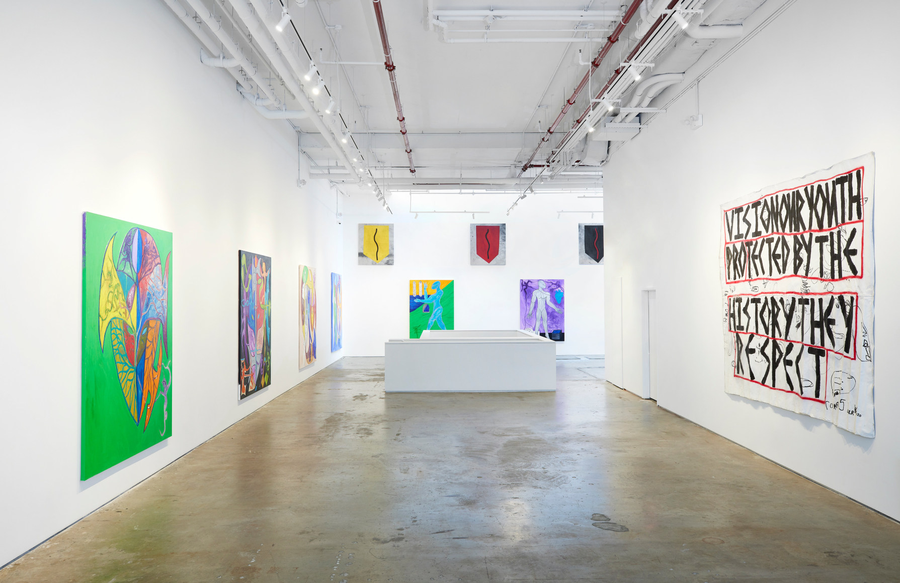 Installation view,&nbsp;Lance De Los Reyes: 1-20-22, Vito Schnabel Gallery, New York, NY, 2022; Artworks &copy; Lance De Los Reyes; Photo by Argenis Apolinario; Courtesy the estate of Lance De Los Reyes and Vito Schnabel Gallery