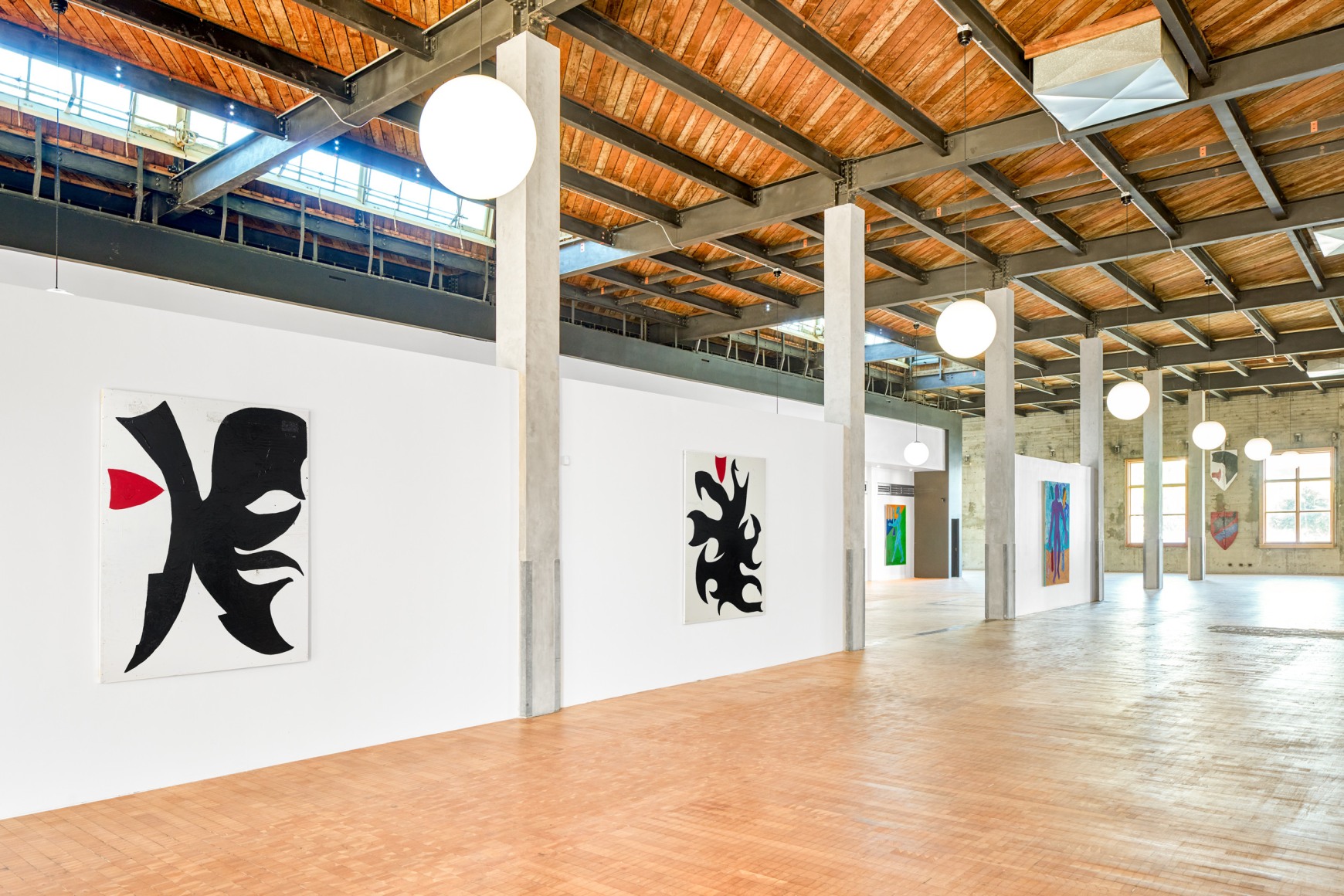 Installation image of painting