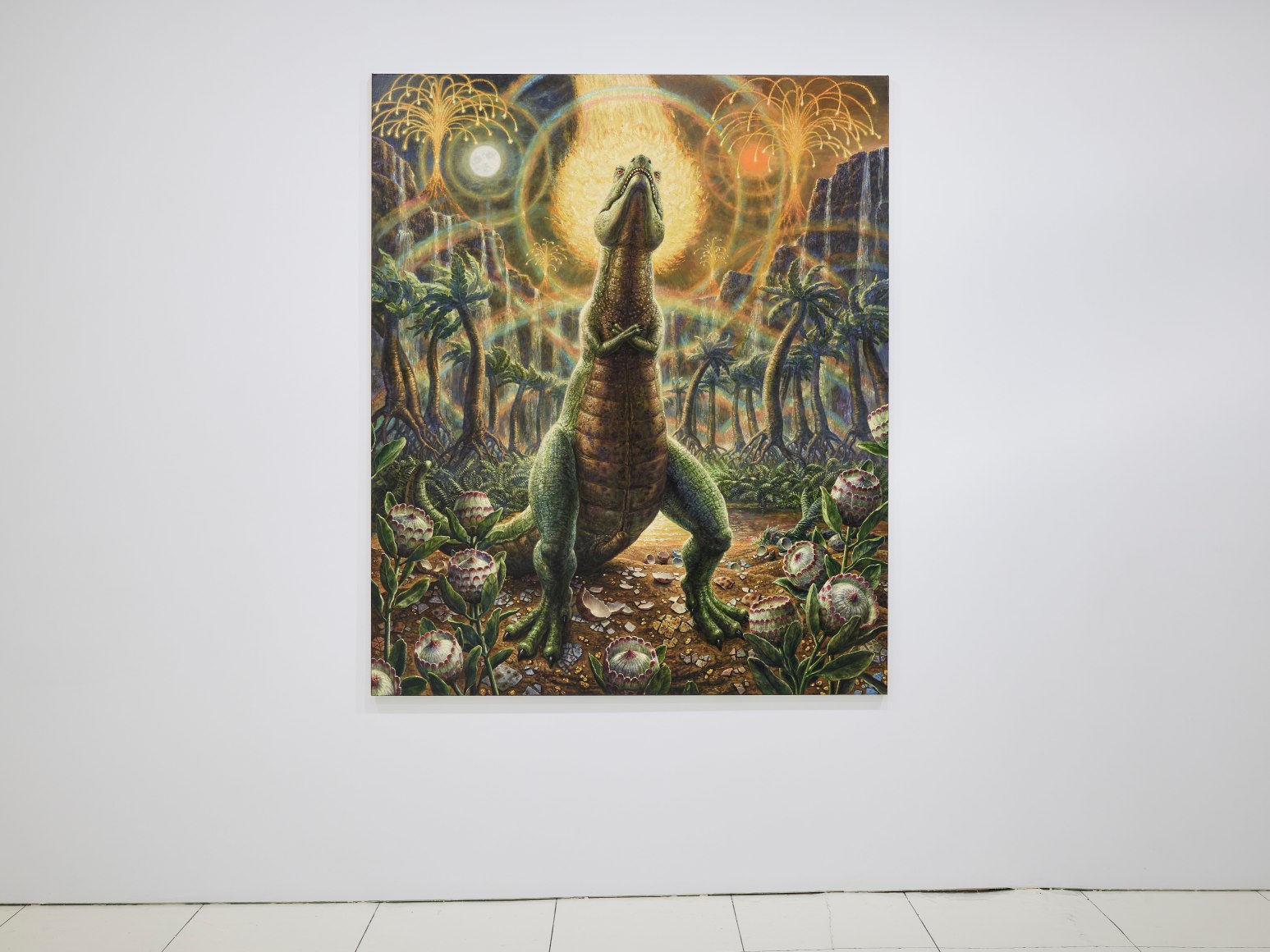 Installation view, Thomas Woodruff: Resurrection, Vito Schnabel Gallery, New York, NY, 2022; Artworks © Thomas Woodruff; Photo by Argenis Apolinario; Courtesy the artist and Vito Schnabel Gallery