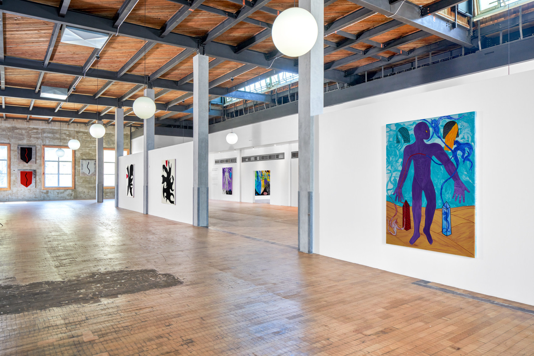 Installation image of painting