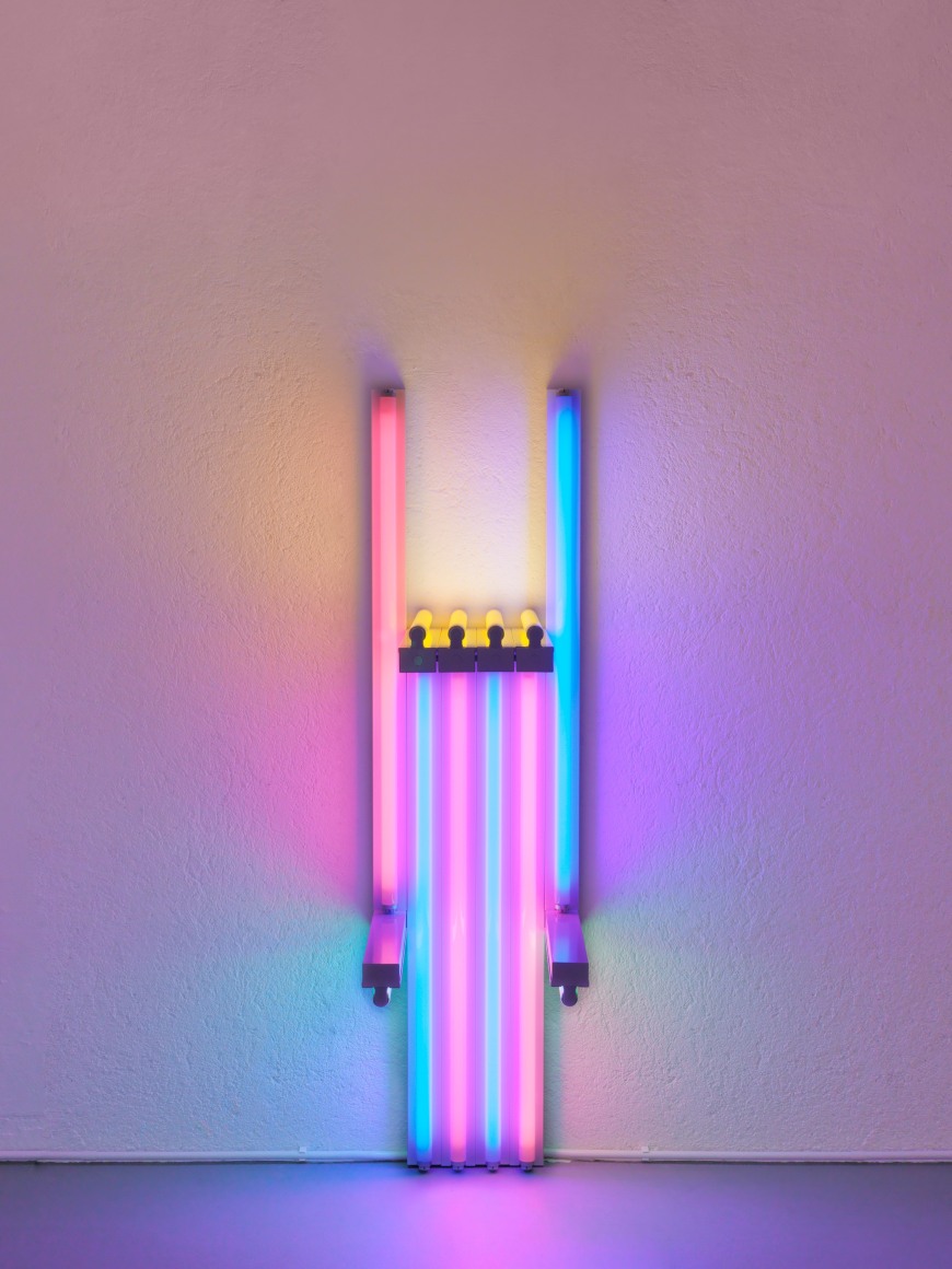 Dan Flavin untitled (to Lucie Rie, master potter) 1jjj, 1990