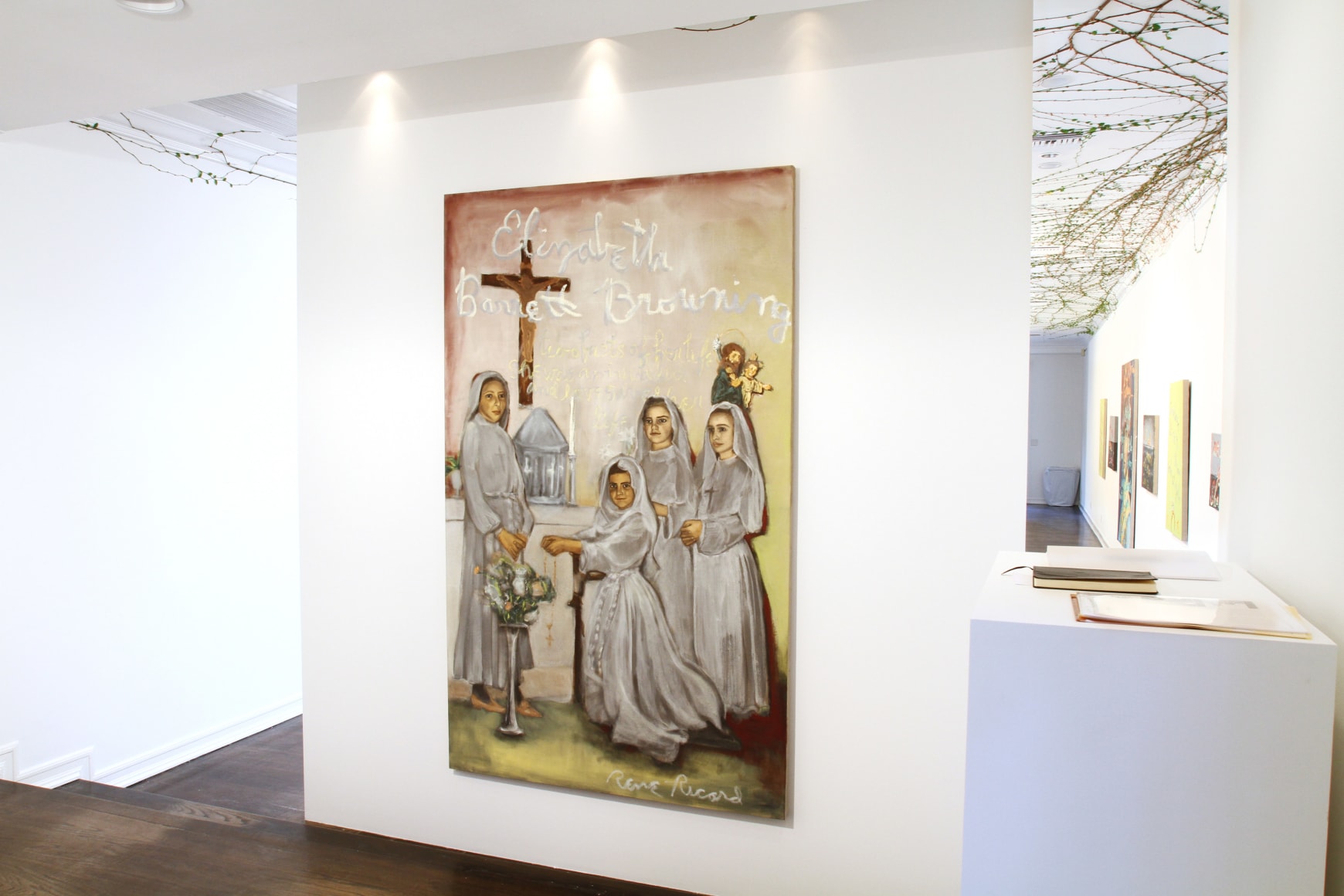 Installation view, Rene Ricard,&nbsp;Go Mae West, Young Man, Los Angeles, 2012