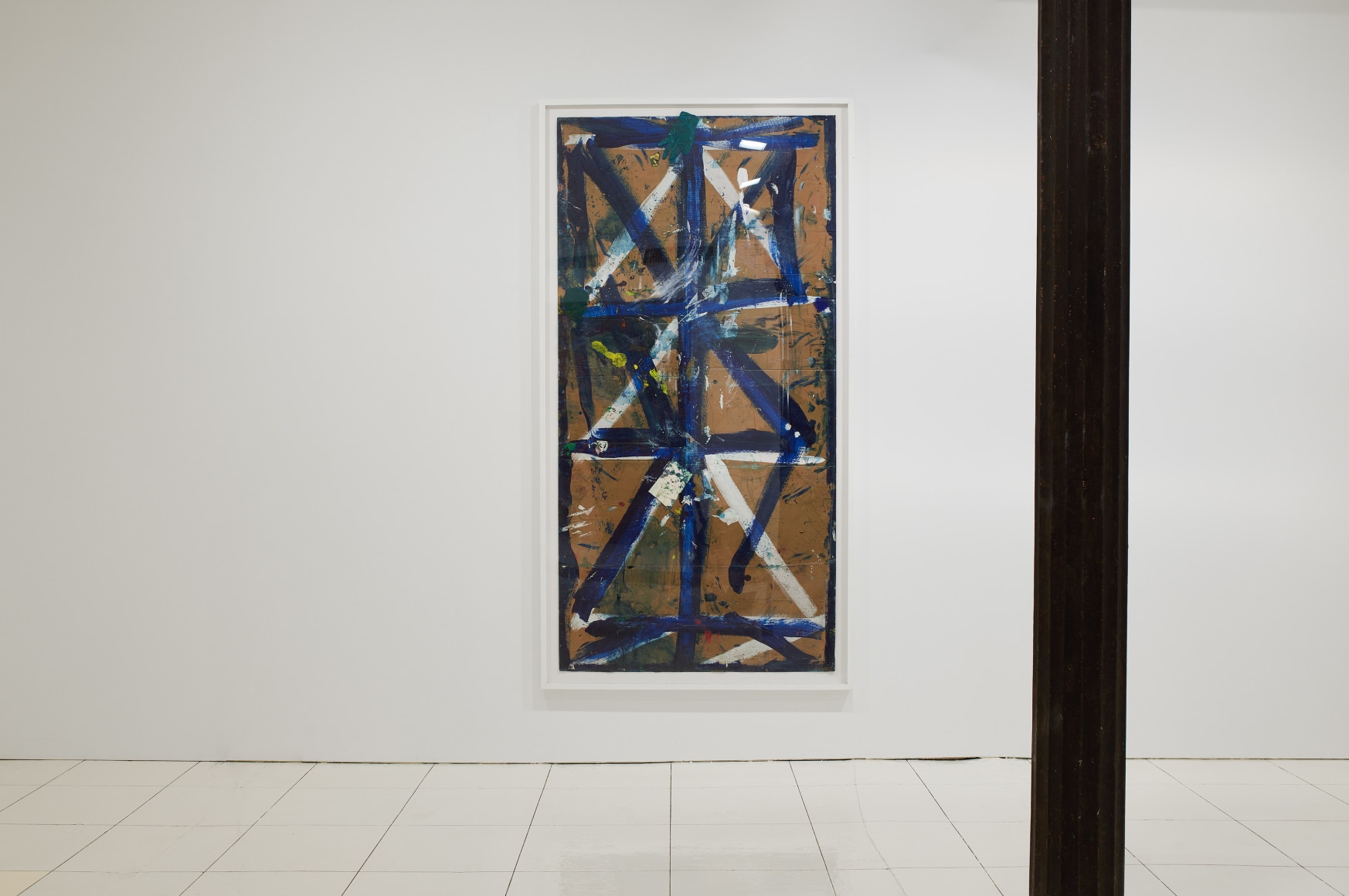 An installation view of Spencer Lewis's exhibition