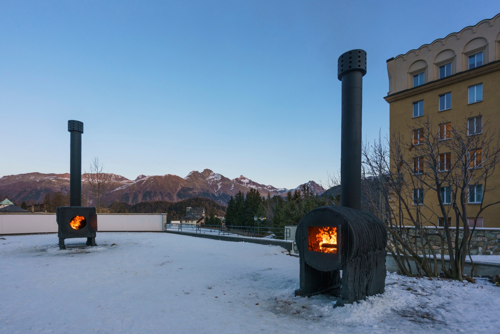 Installation view,&nbsp;Sterling&nbsp;Ruby:&nbsp;STOVES,&nbsp;Vito Schnabel Gallery, St. Moritz, 2015