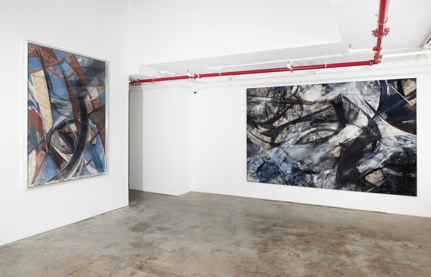 Installation view, Mariana Oushiro: Supernova, Vito Schnabel Gallery, New York, NY, 2022; Artworks © Mariana Oushiro; Photo by Argenis Apolinario; Courtesy the artist and Vito Schnabel Gallery 