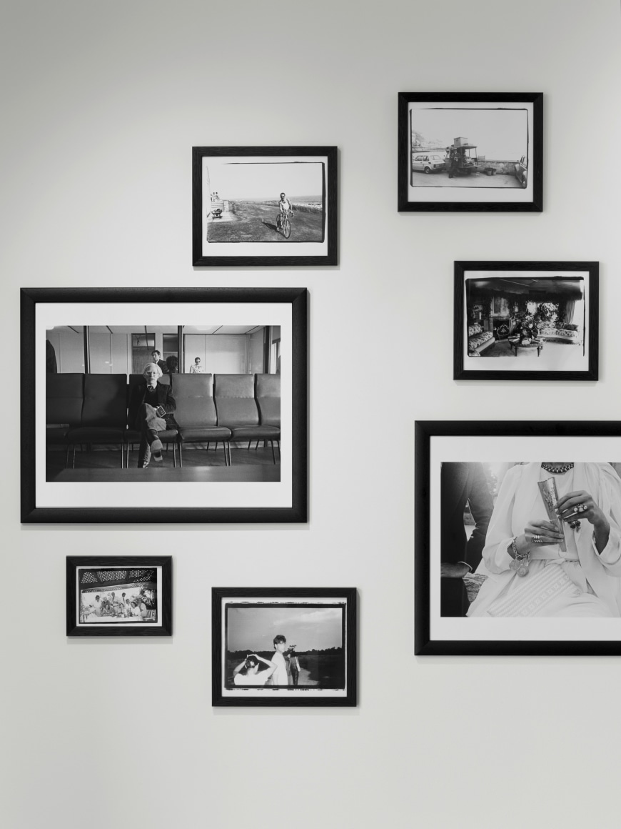 Installation view: Bob Colacello: On The Road