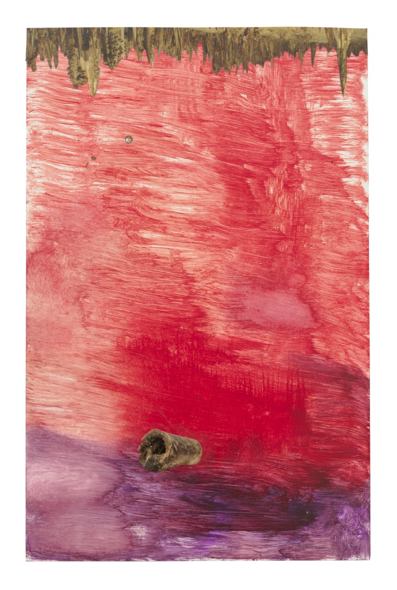 DRFTRS (6350), 2017, Collage, paint, and glue on paper