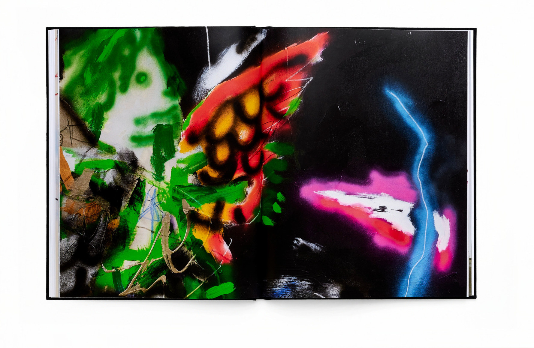 A photo of the catalogue for Robert Nava's exhibition &quot;Angels&quot;