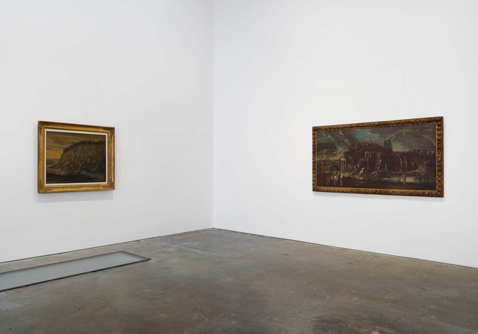 Installation view, Giorgio de Chirico: Horses: The Death of a Rider, 2023