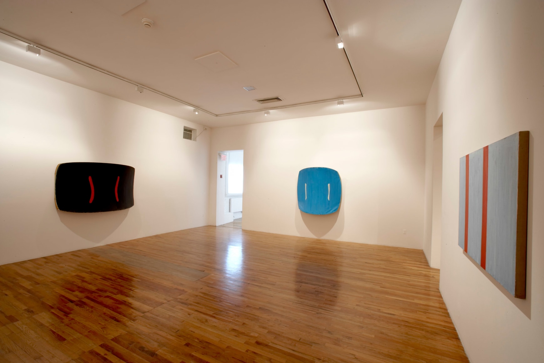 Installation view, Ron Gorchov, Double Trouble, MoMA PS1, Long Island City, New York, 2006