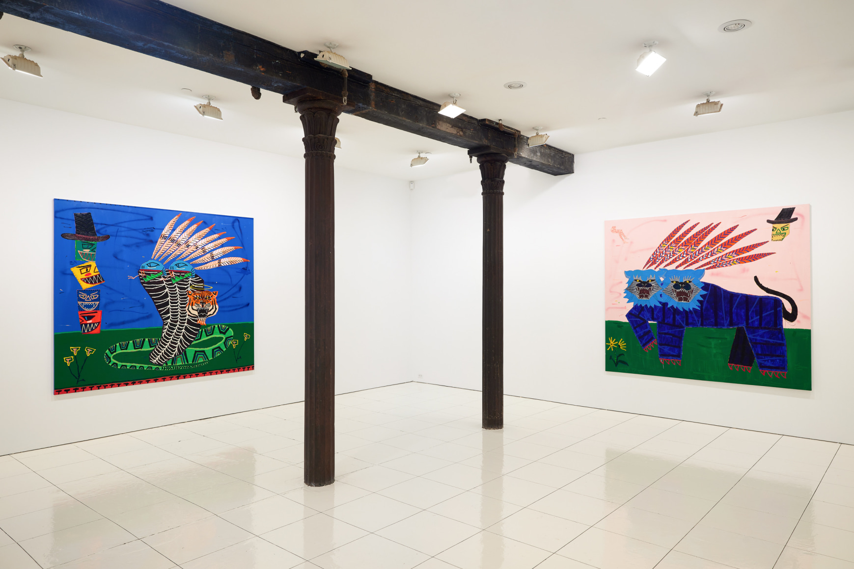 Installation view,&nbsp;Jordan Kerwick: Things we talk about, things we see,&nbsp;Vito Schnabel Gallery, New York, NY, 2021; Artworks &copy; Jordan Kerwick;&nbsp;Photo by Argenis Apolinario; Courtesy the artist&nbsp;and Vito Schnabel Gallery
