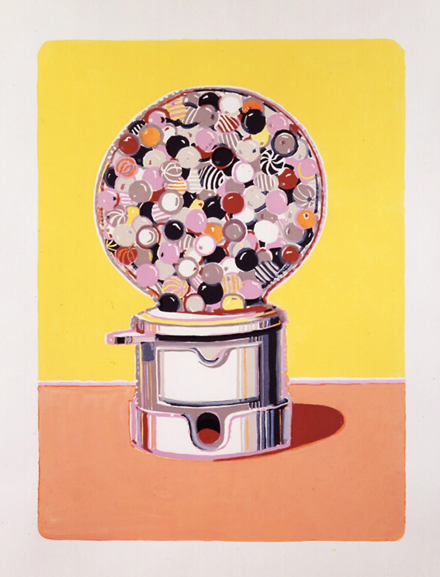 Wayne Thiebaud Gumball Machine, 1971-1986