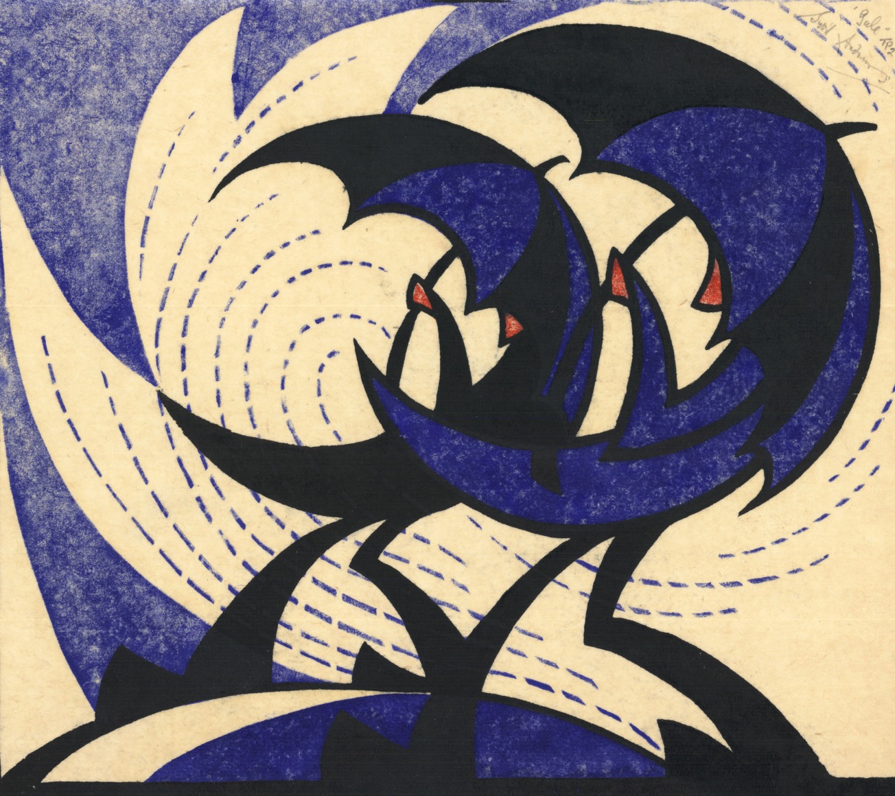 Sybil Andrews, The Gale, 1930.