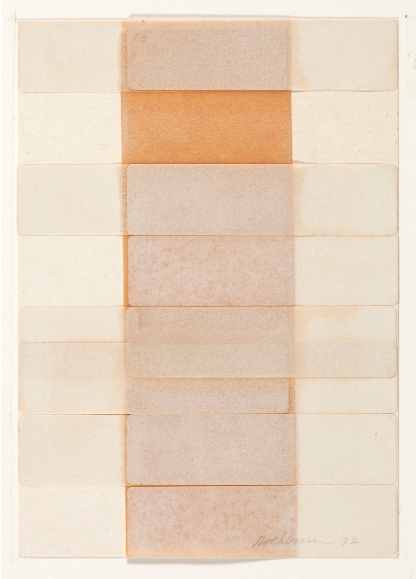 Dorothea Rockburne,&nbsp;Silence I, 1972.
