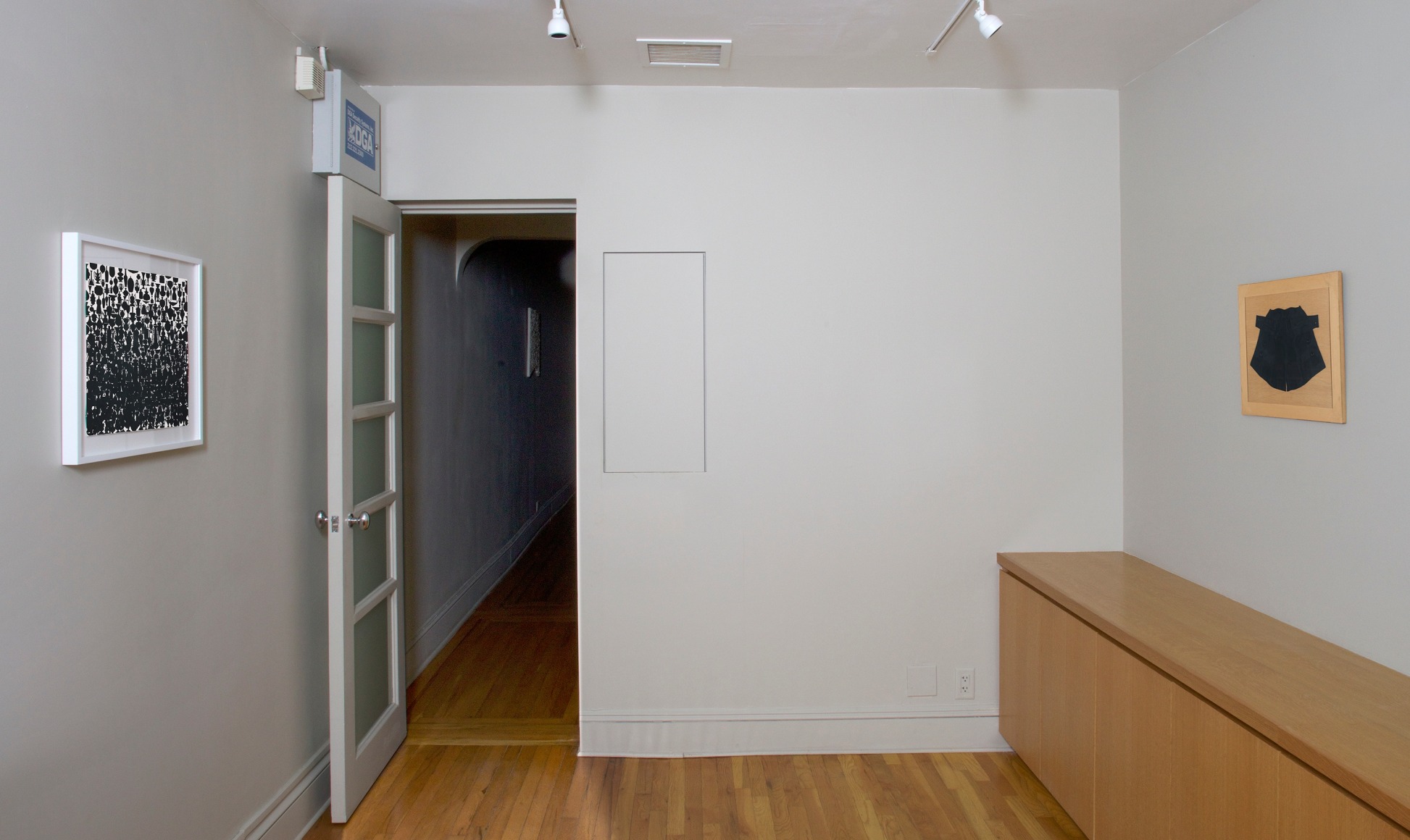  Installation view of Charles LeDray Works at Craig F. Starr Gallery