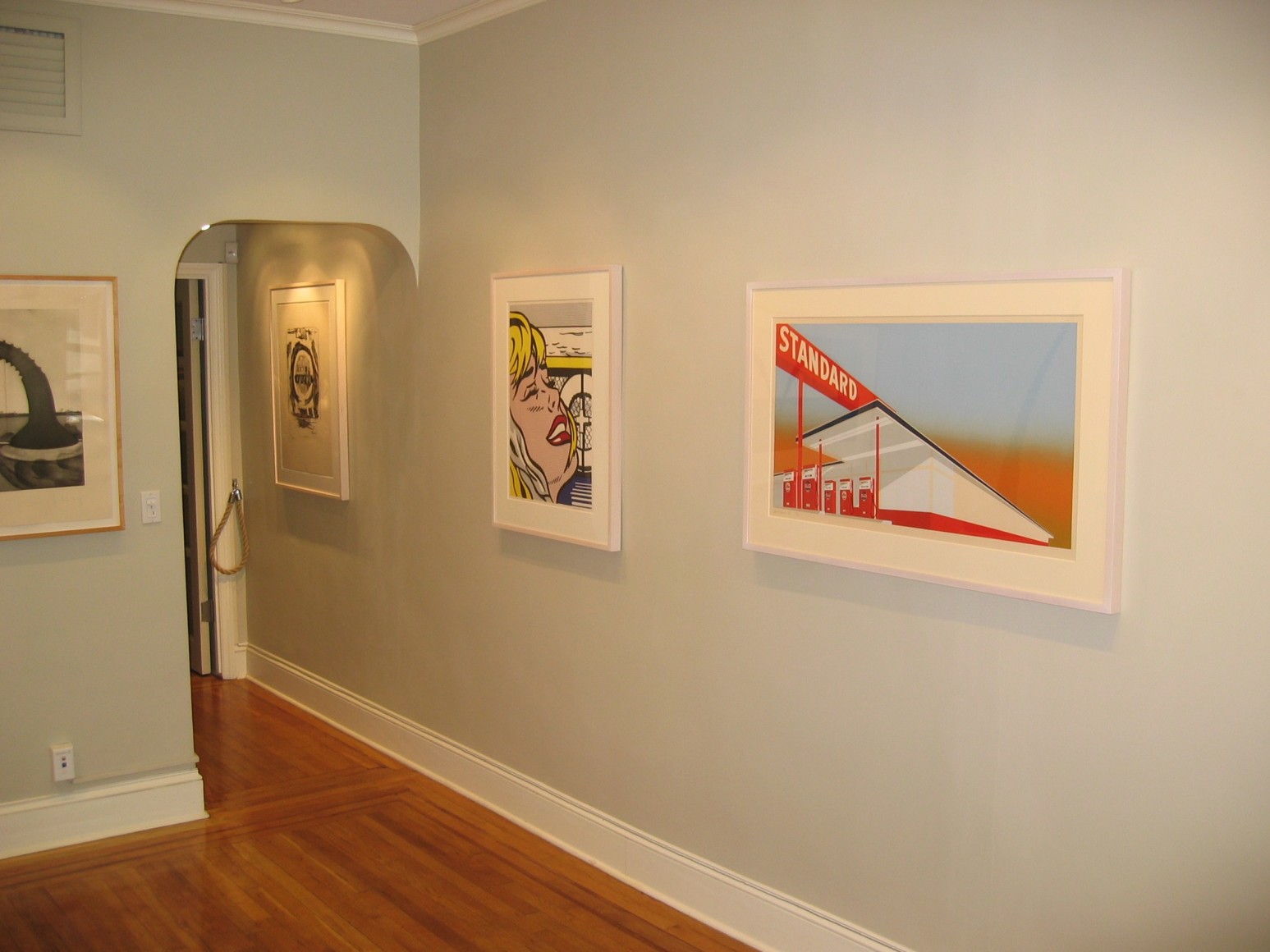 Installation view of POP! at Craig F. Starr Gallery