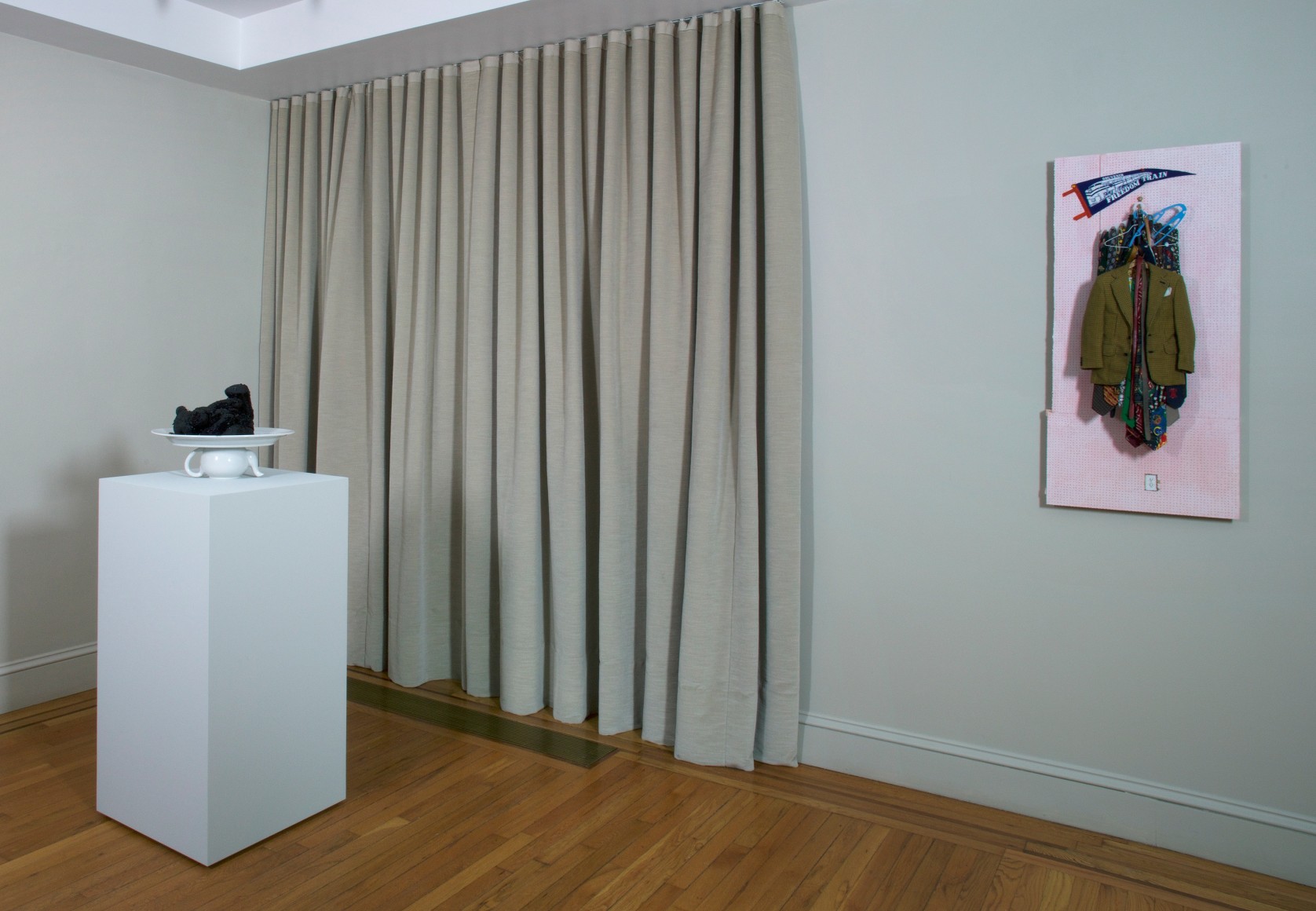  Installation view of Charles LeDray Works at Craig F. Starr Gallery