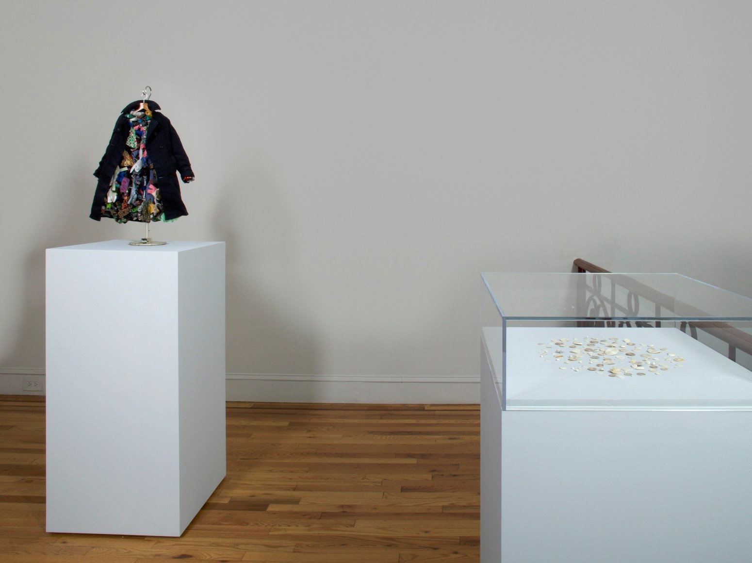  Installation view of Charles LeDray Works at Craig F. Starr Gallery