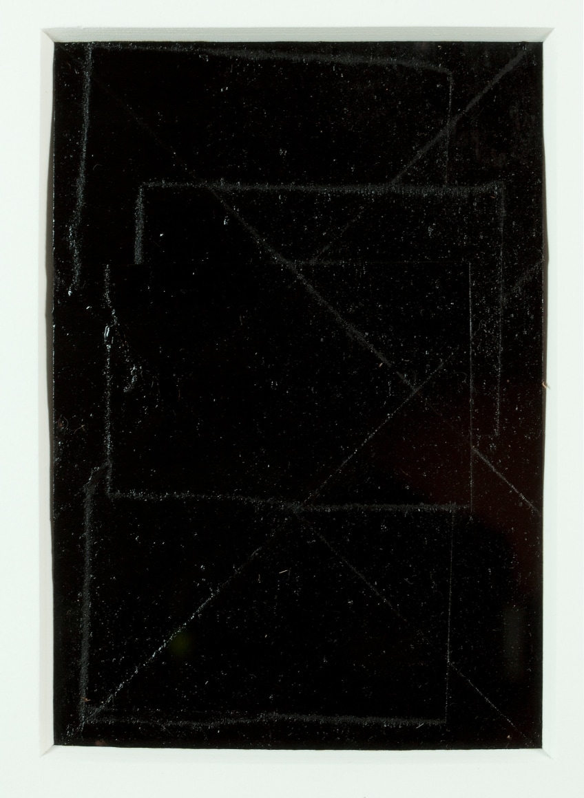 Dorothea Rockburne,&nbsp;Dark Silence I, 1972.