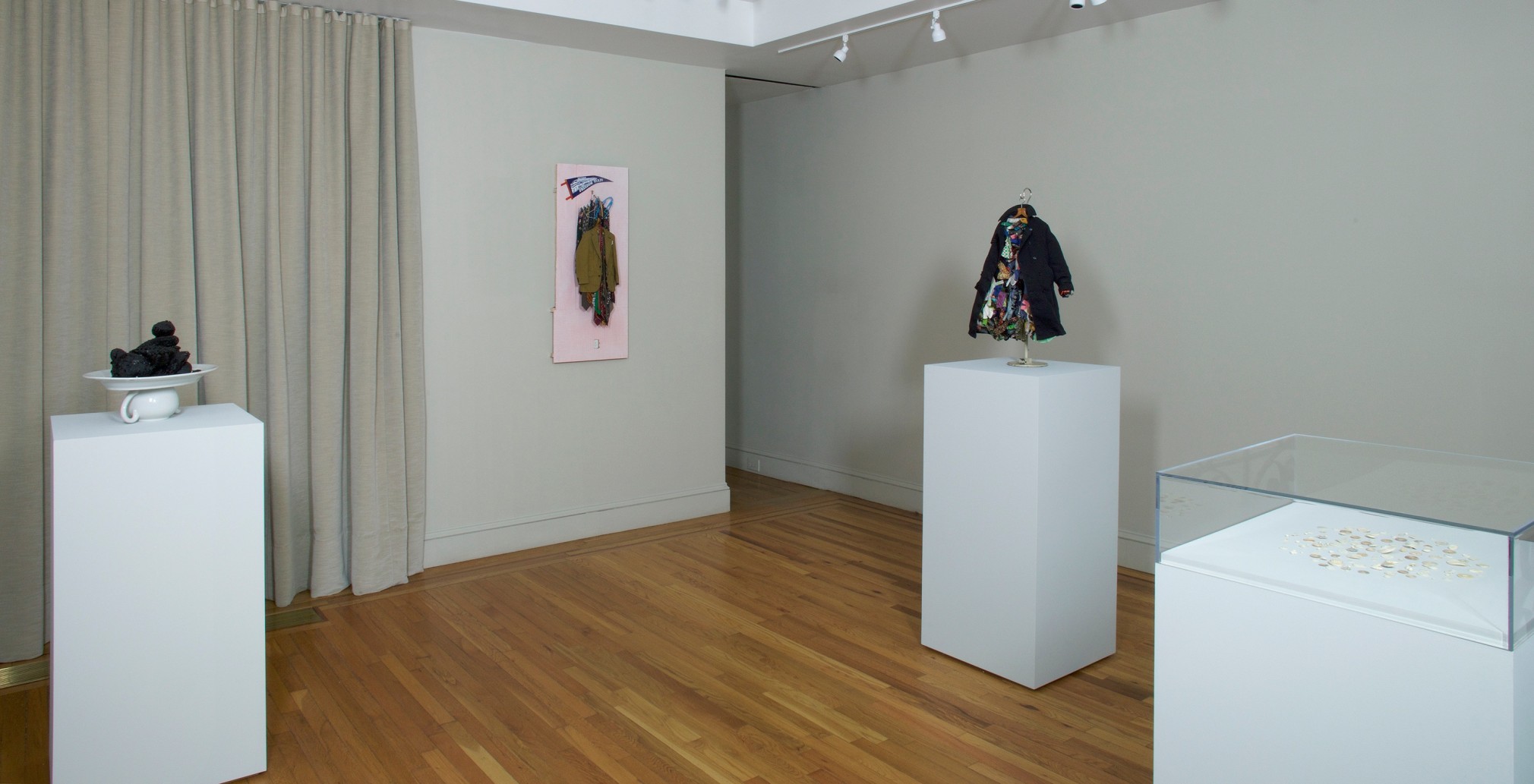  Installation view of Charles LeDray Works at Craig F. Starr Gallery