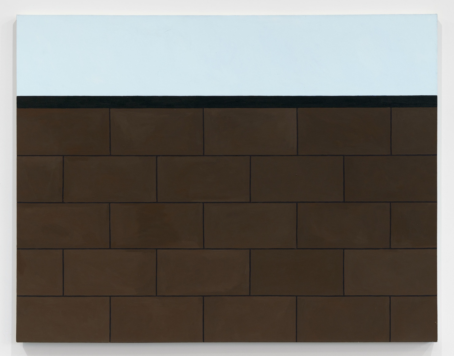 Monet's Dream, 1980. Acrylic on canvas, 56 x 72 inches. On view at Craig Starr Gallery. 