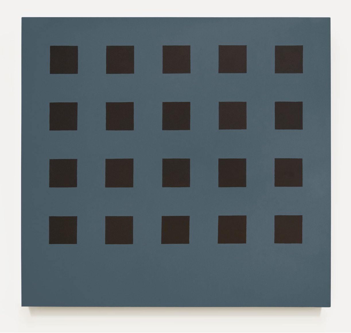 Apartment House, 1981. Acrylic on canvas, 61 x 66 inches. On view at Karma.