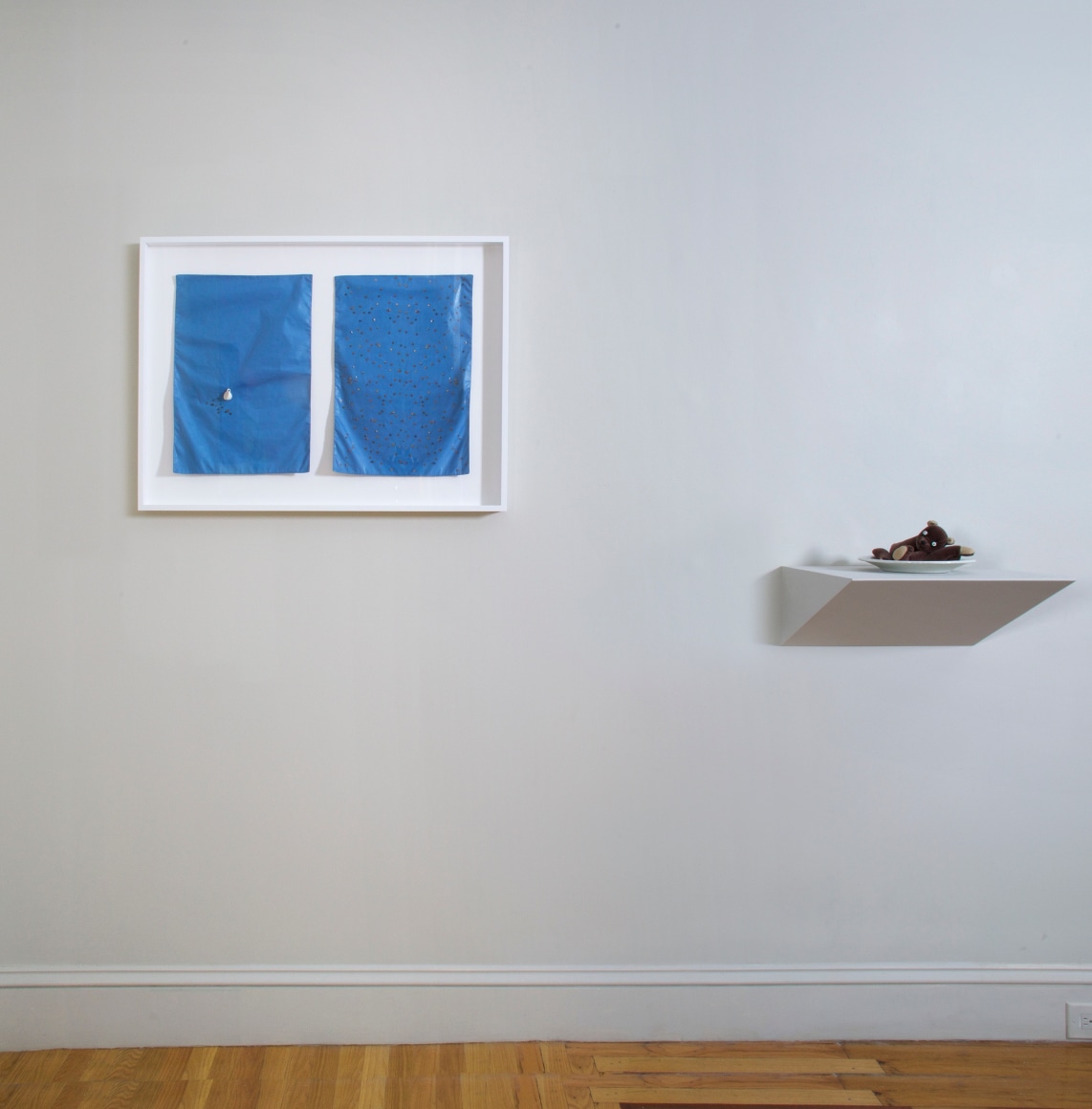  Installation view of Charles LeDray Works at Craig F. Starr Gallery