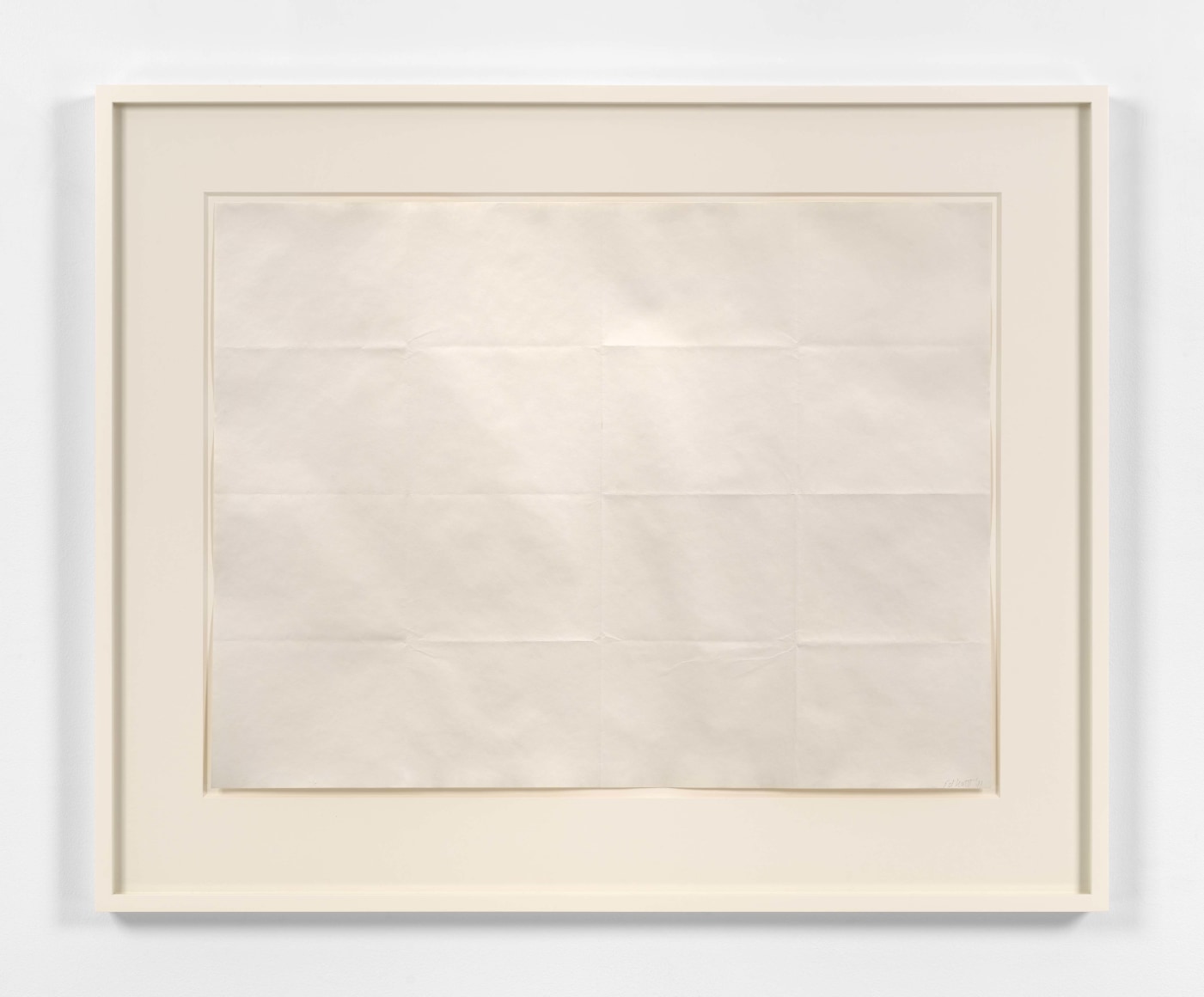 Sol LeWitt&nbsp;(1928-2007), Untitled (Fold Piece, Sixteen Squares), 1971