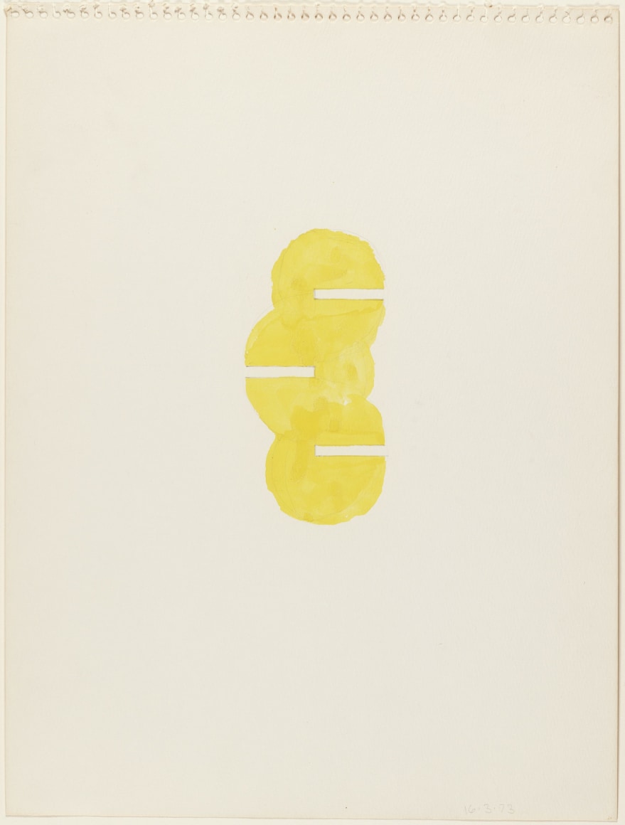 Richard Tuttle,&nbsp;One Way, 1967.