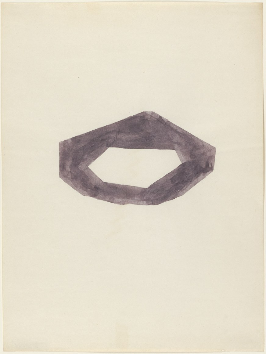 Richard Tuttle, Purple and Shadow, 1972.