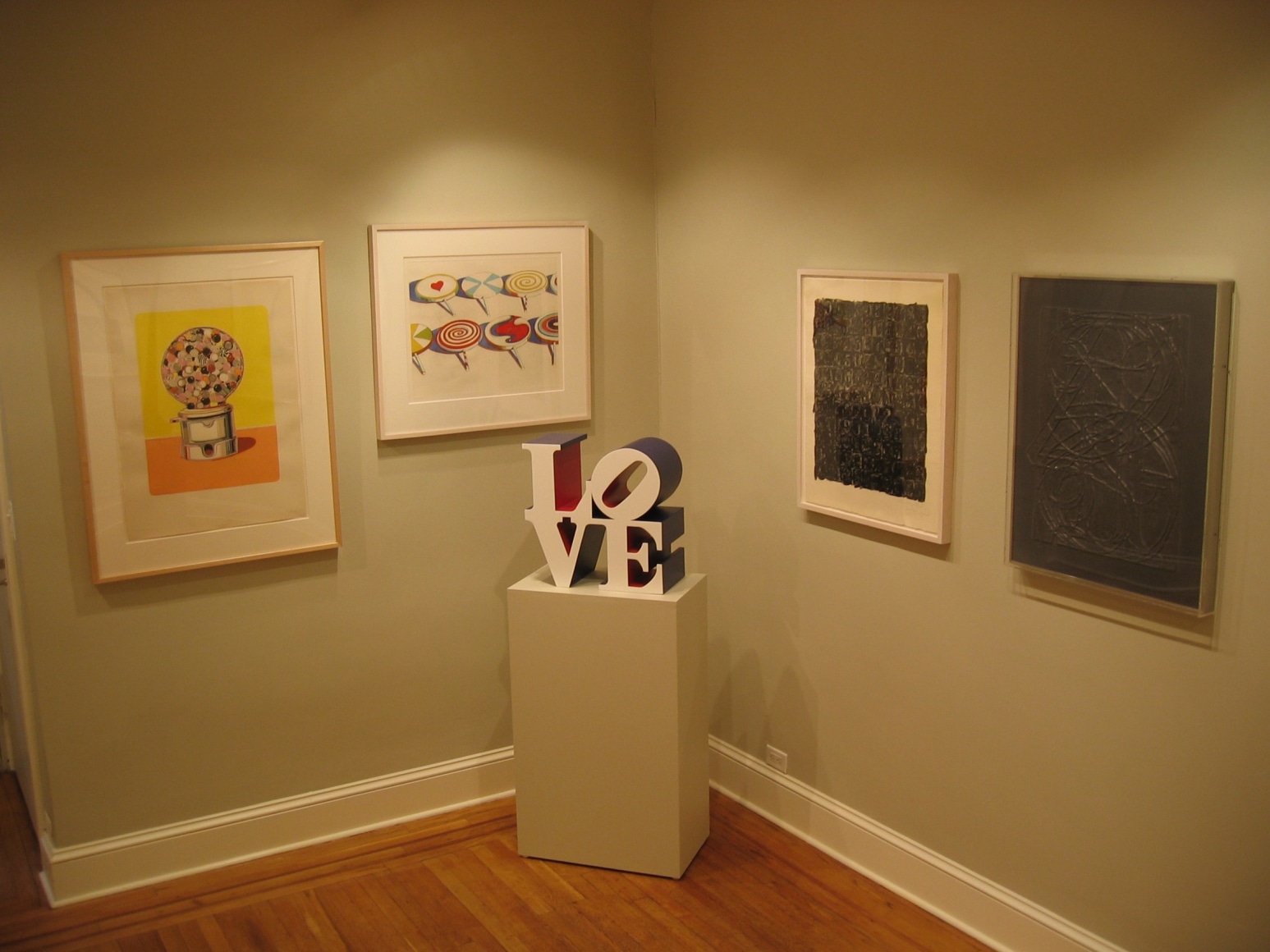 Installation view of POP! at Craig F. Starr Gallery