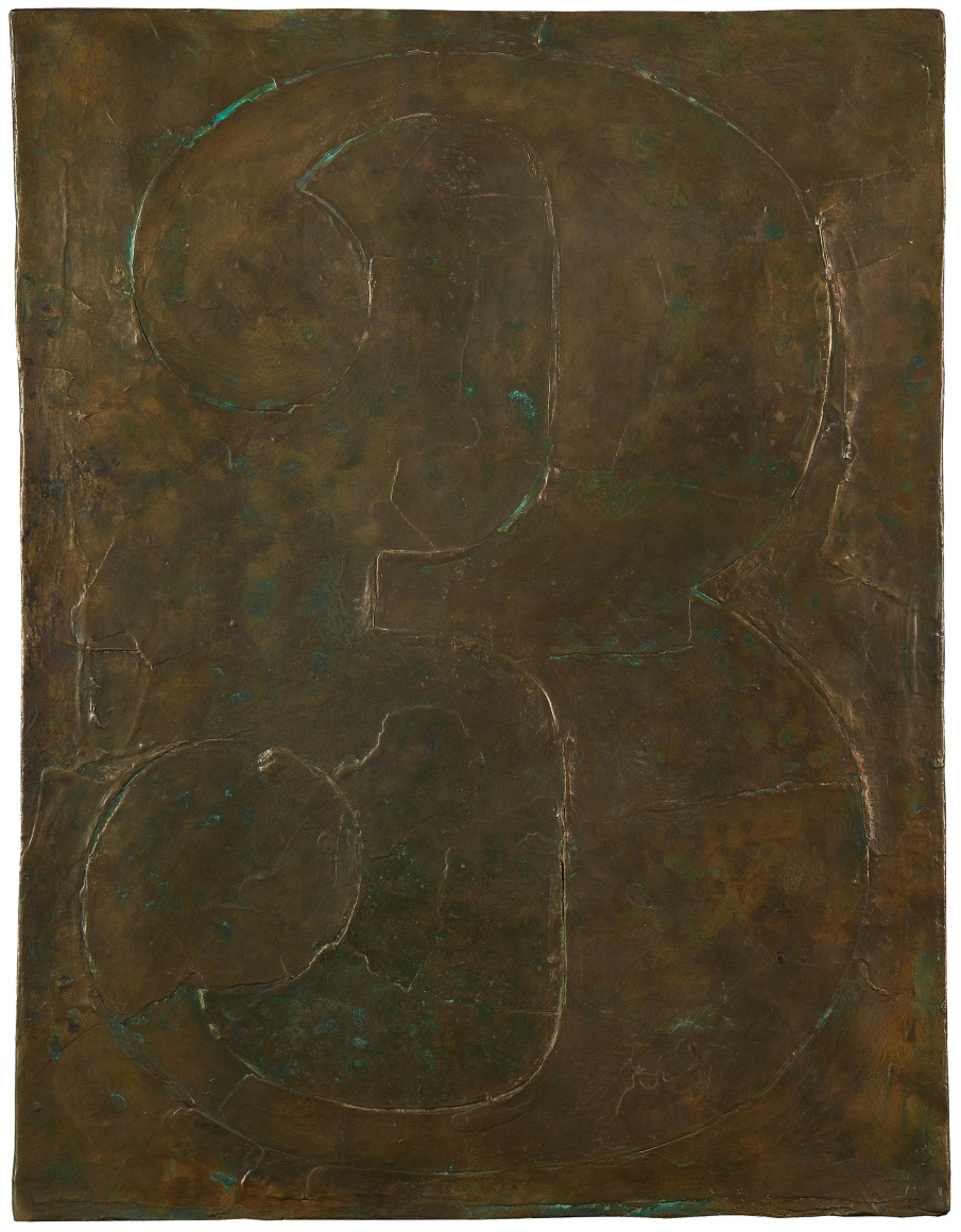 Jasper Johns,&nbsp;Figure 3, 1961 (cast in 2001).