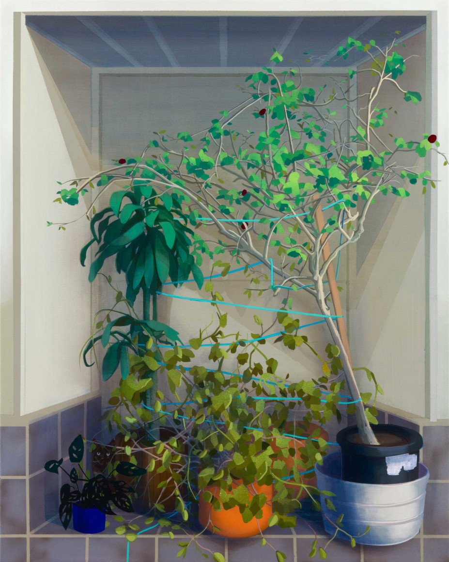 MINERVINI-Robert_Improvised-Gardens-V-(20th-Street)_42x36