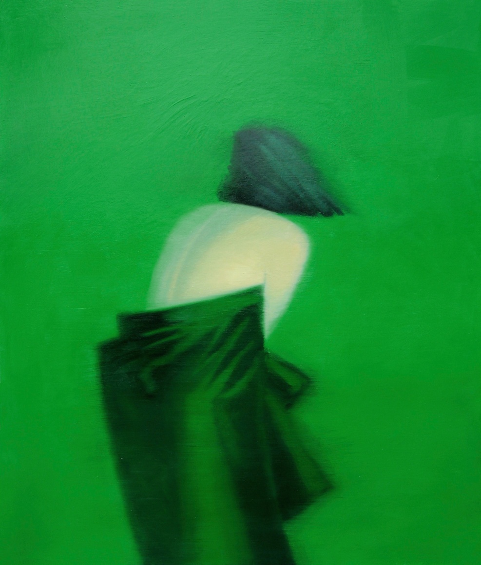 GREENBERG-Sheldon_Untitled, Emerald_ 48x41