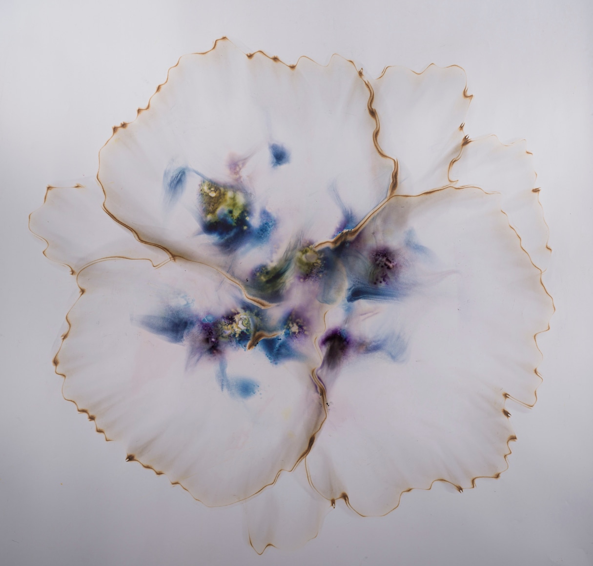 Dennis Lee Mitchell_Untitled #14_Smoke & Colored smoke on paper_47.5x48_s.