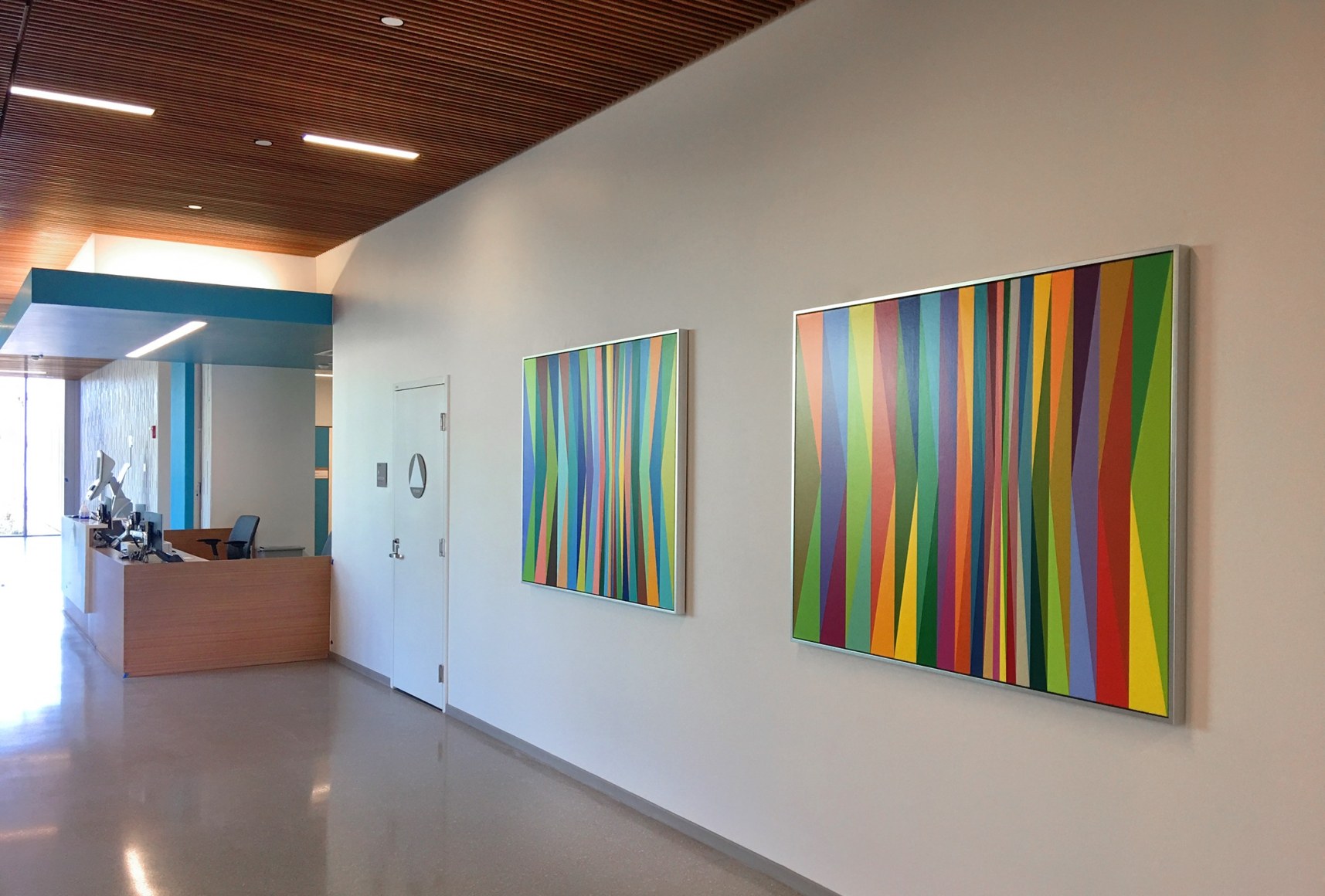 03_AngelaJohal_ConvergingColourNo.1 and 2_acrylic polymer on canvas_48x60-each