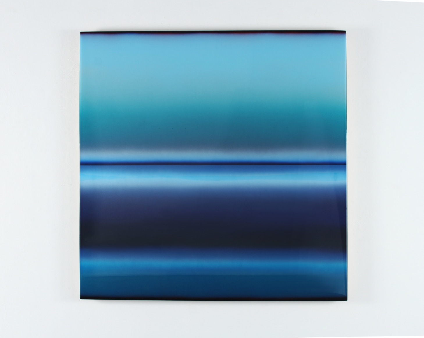 Brindle, Abyssal, 2019, 60x60&quot;acrylic, automotive paint and resin on panel_s