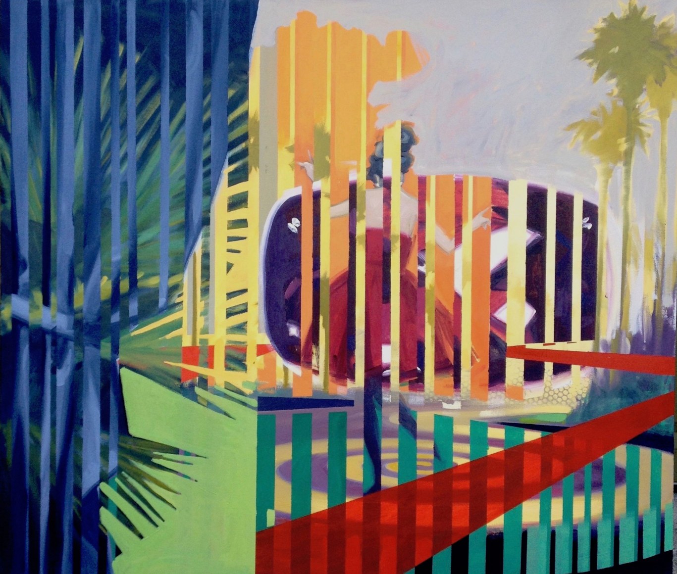 GREENBERG-Sheldon_Rags to Riches_oil on canvas_48x56_s