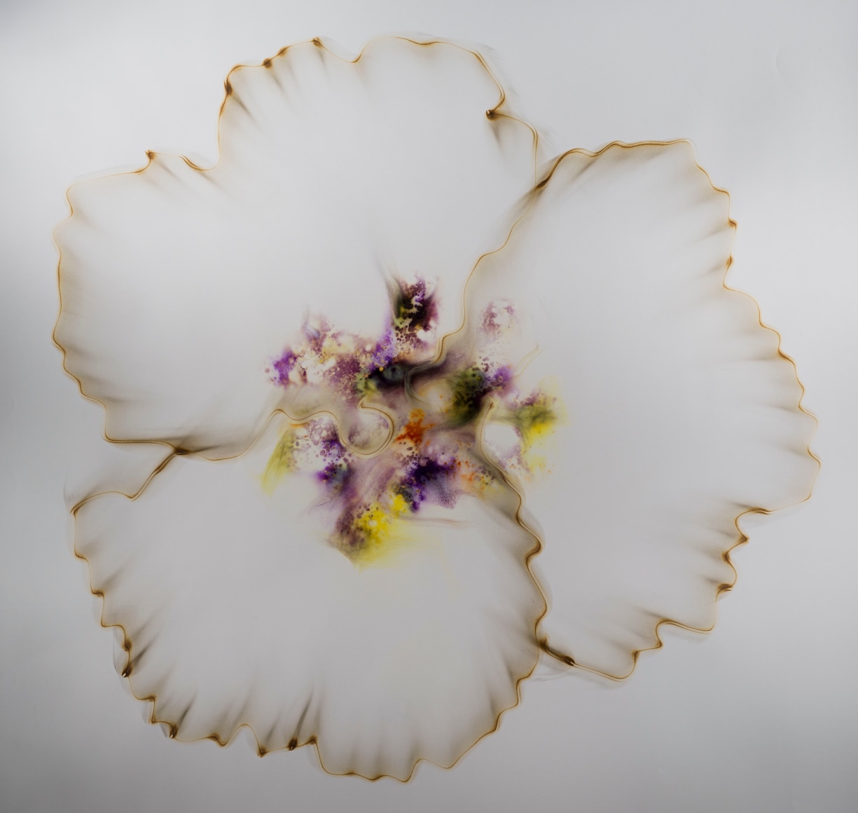 Dennis Lee Mitchell_Untitled #7_Smoke & Colored smoke on paper_48x48_s.