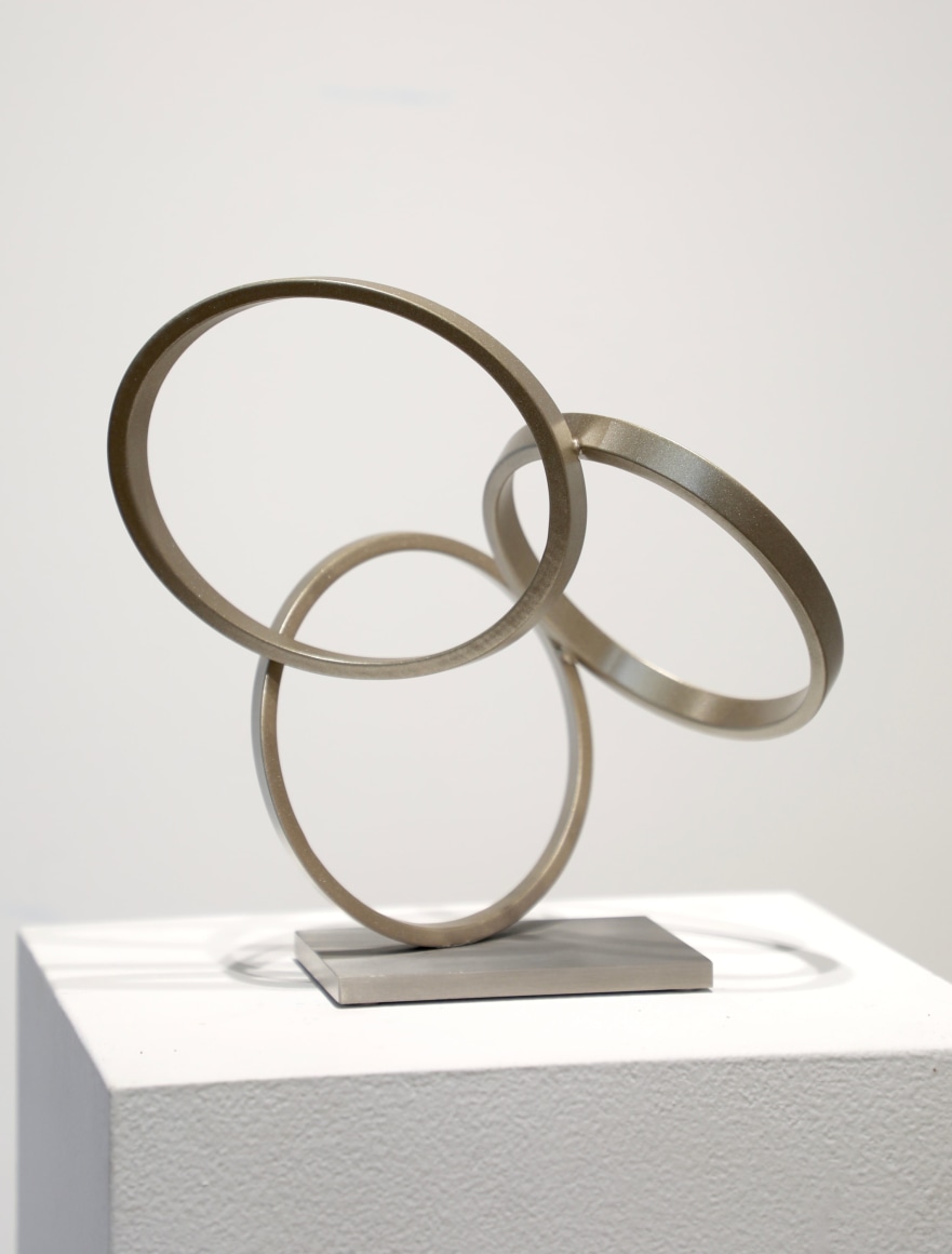 DEVINE-Matt_MP Study #2_steel with powder coat, stainless steel base_10x10x7 inches