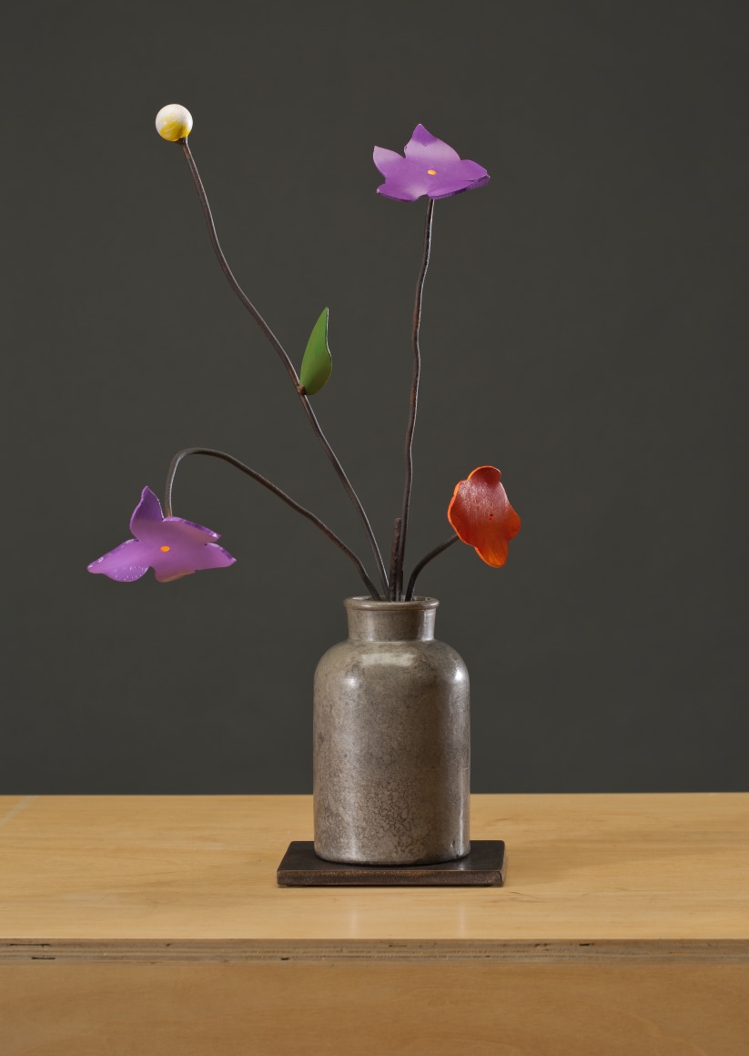 ANDERSON-David Kimball_Spring_bronze, steel and paint_21x12x6 inches_s