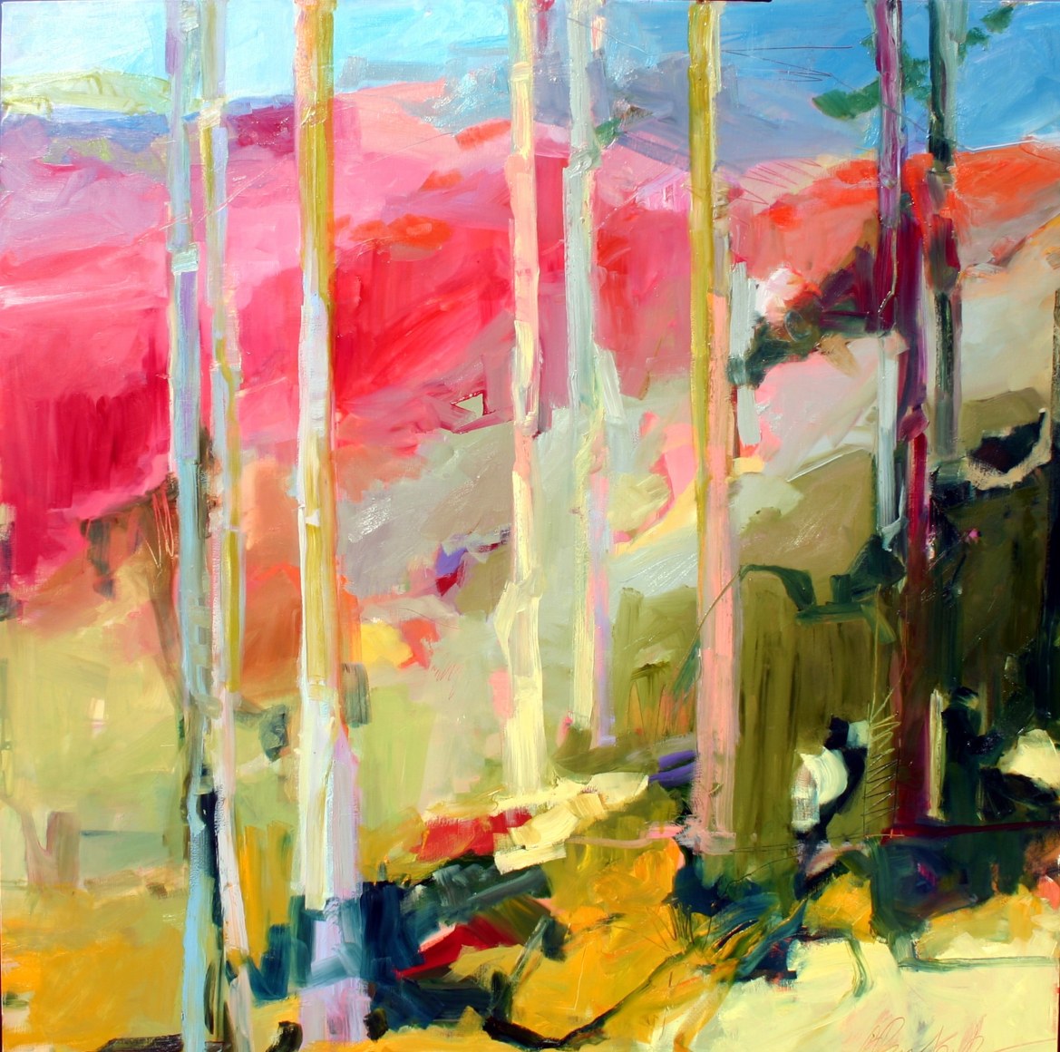 RAINFORTH, Barbara_Spring Forest III_48x48_s