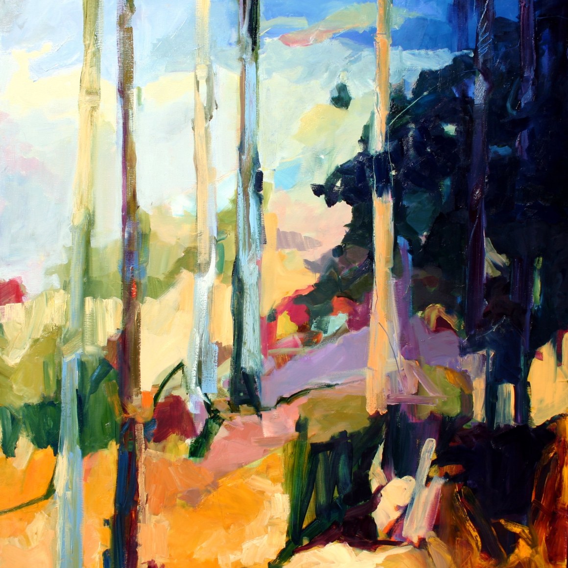 RAINFORTH, Barbara_Spring Forest IV_ 48x48_s