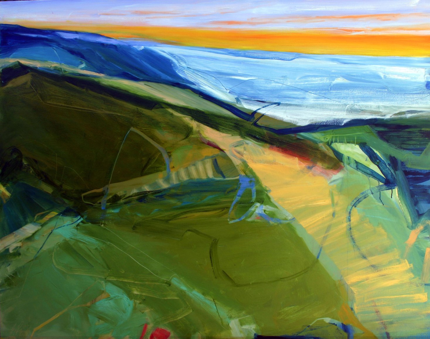 RAINFORTH, Barbara_Spring Horizon_48x60_s