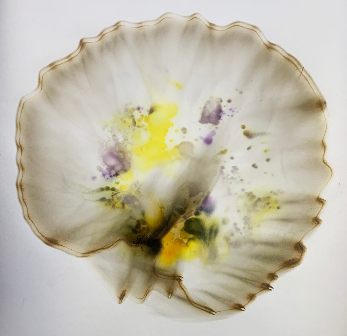 Dennis Lee Mitchell_Untitled_Smoke & Colored Smoke on Paper_18x18_3